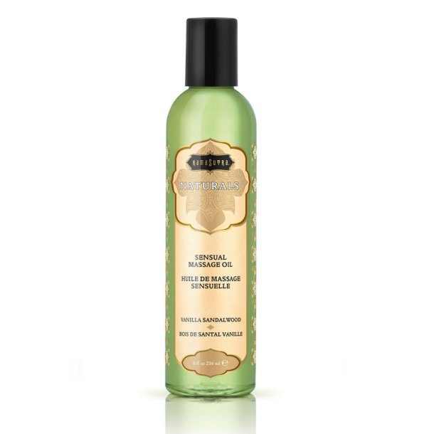 Kamasutra aromatic massage olie vanilje sandalwood 236ml