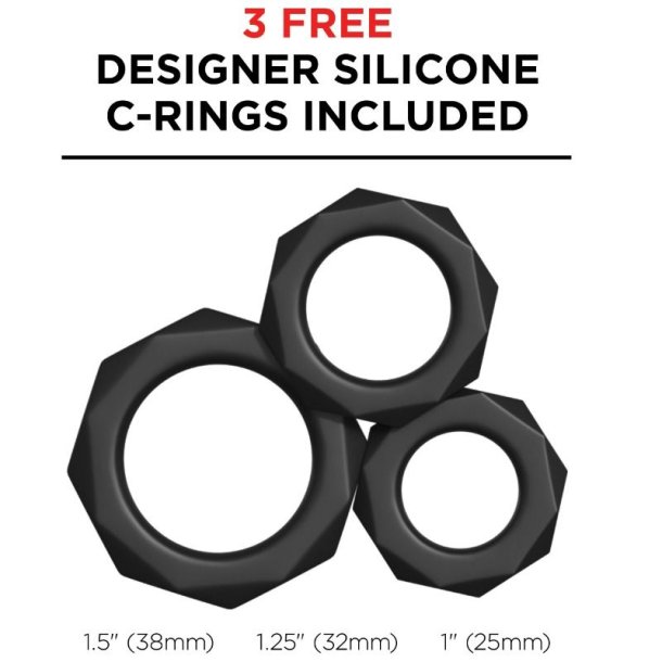 PDX elite vibrerende silikone stimulator