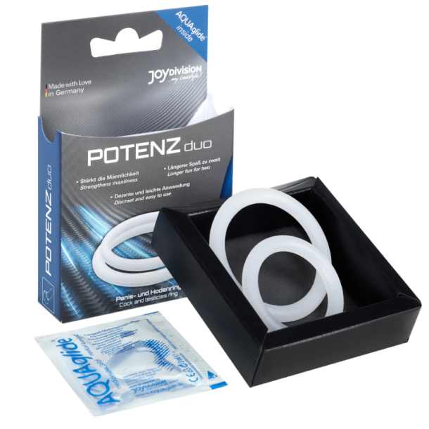 Potenz Duo ringer medium hvid