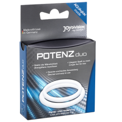 Potenz Duo ringer medium hvid
