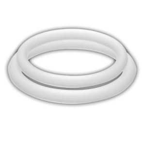 Potenz Duo ringer medium hvid