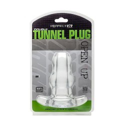 Perfect Fit double tunnel plug medium clear