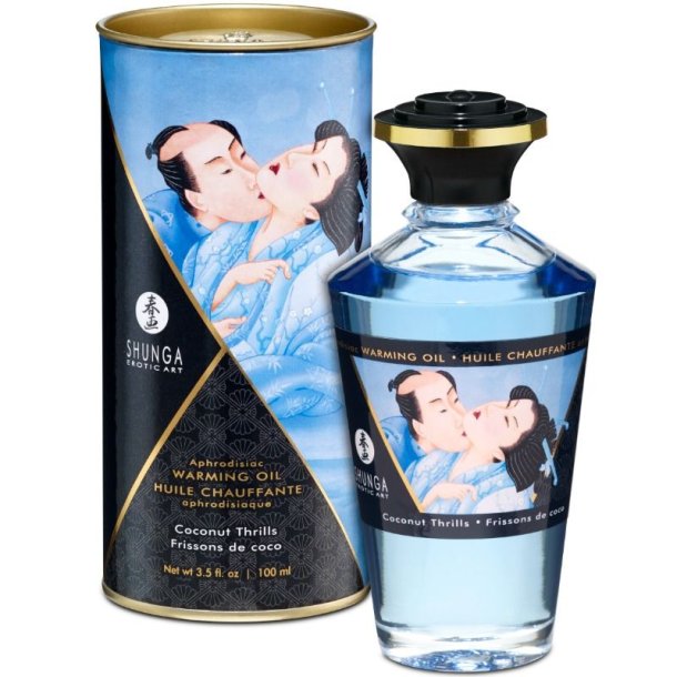 Shunga varmende glidecreme olie kokosn�d 100 ml
