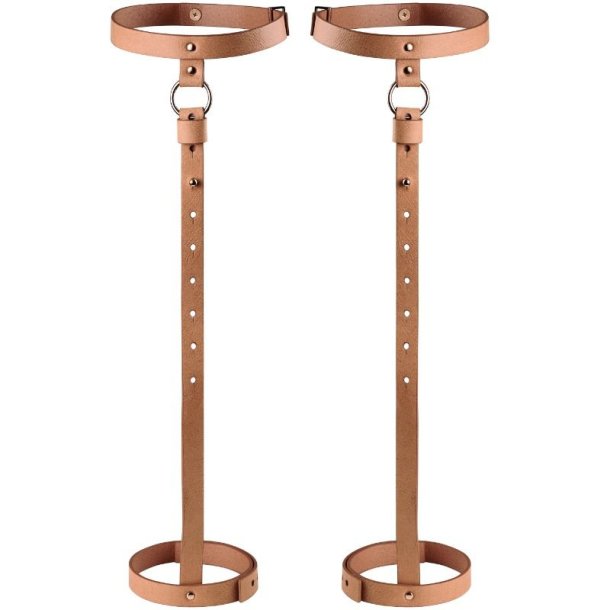 Bijoux Maze brown garter belt for legs