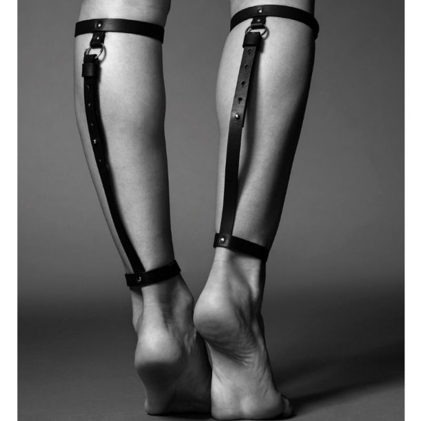 Bijoux Maze brown garter belt for legs