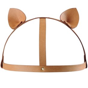 Bijoux Maze catshaped hairpiece brown
