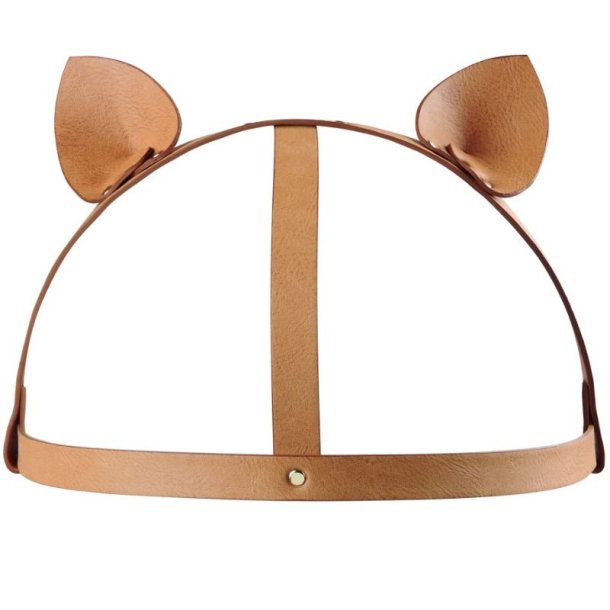 Bijoux Maze catshaped hairpiece brown