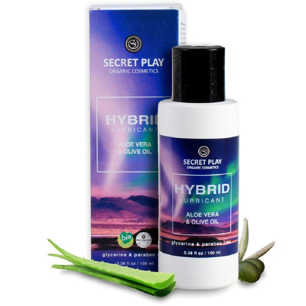 Secretplay glidecreme organisk hybrid 100 ml