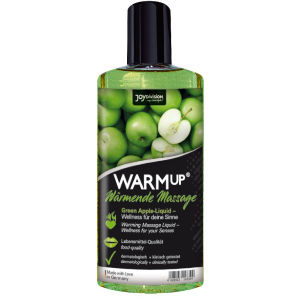Warm Up varmende green apple massageolie 150ml