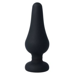 Intense anal plug pipo L silikone sort 13cm