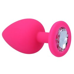 Intense shelki L plug anal hot pink