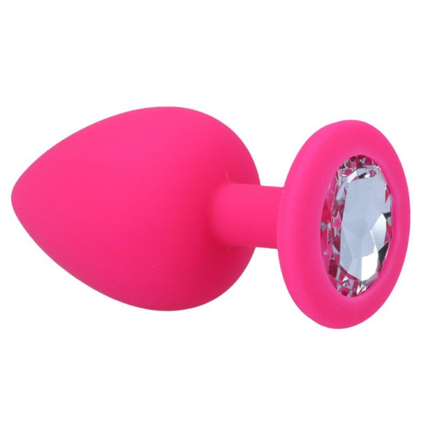Intense shelki L plug anal hot pink