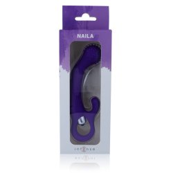 Intense naila vibrerende silikone vibrator lilla