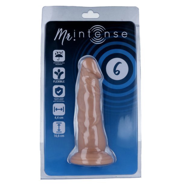 Mr Intense 6 realistisk penis 16,6 * 4,4cm