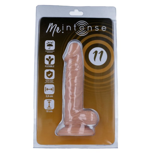 Mr Intense 11 realistisk penis 18 * 3,8cm
