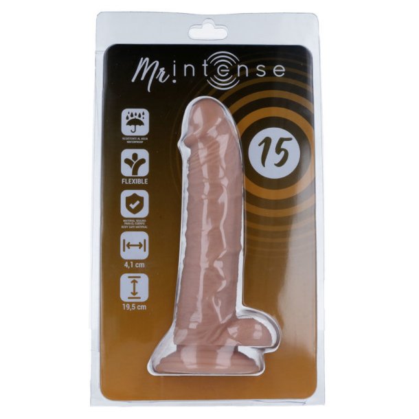 Mr Intense 15 realistisk penis 19,5 * 4,1cm