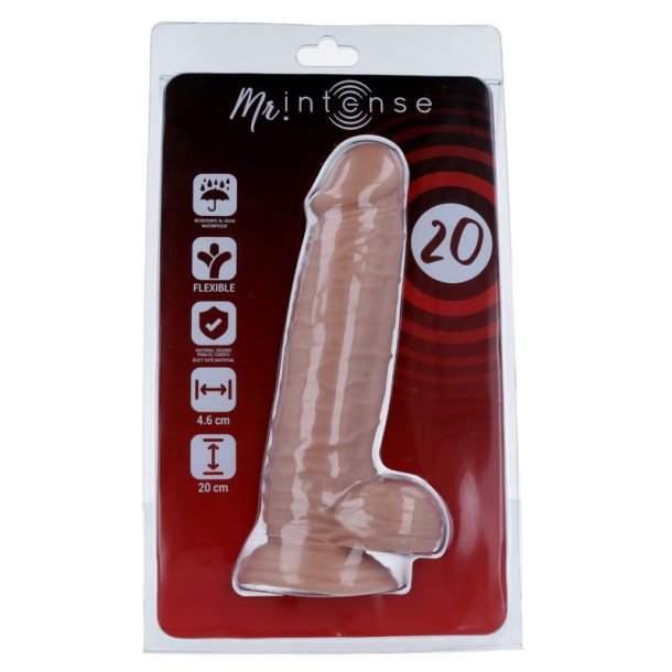 Mr Intense 20 realistisk penis 20 * 4,6cm