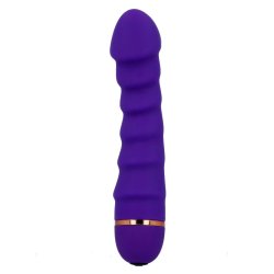Intense sally 20 hastigheder silikone lilla vibrator 