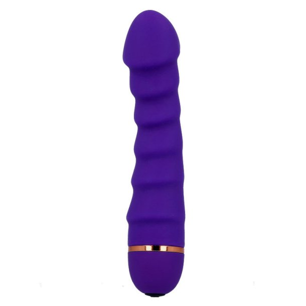 Intense sally 20 hastigheder silikone lilla vibrator 