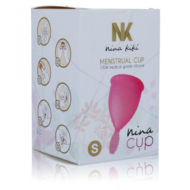 Nina cup menstruationskop pink S