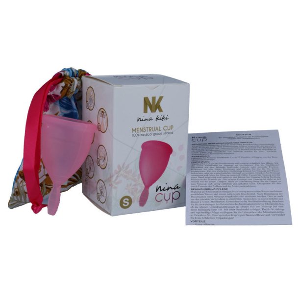 Nina cup menstruationskop pink S