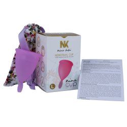Nina cup menstruationskop lilla L