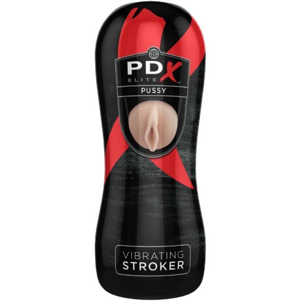 PDX elite vibrerende pussy stroker