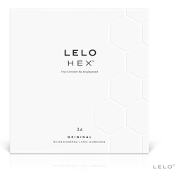 LELO hex kondomer original 36 stk