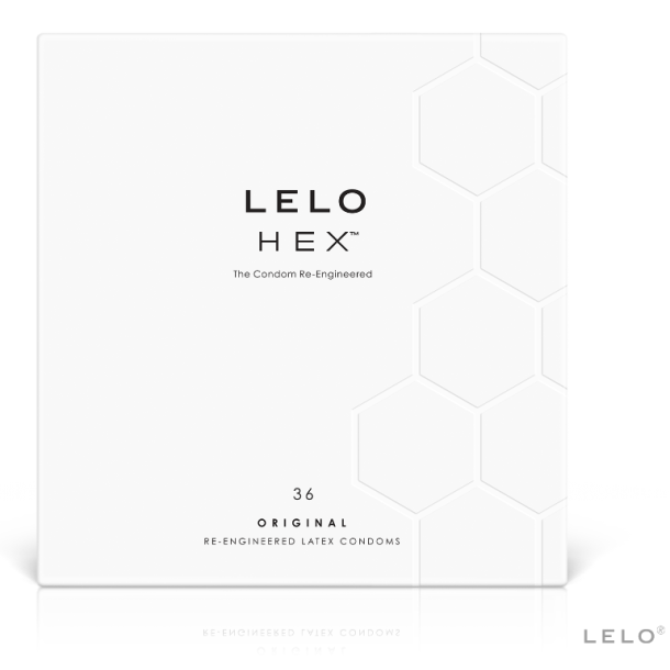 LELO hex kondomer original 36 stk