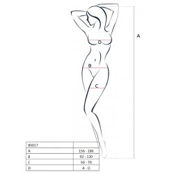 PASSION bs017 bodystocking sort one size