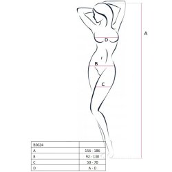 PASSION bs024 bodystocking sort one size