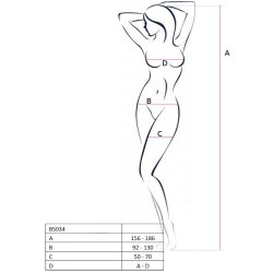 PASSION bs034 bodystocking sort one size