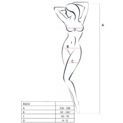 PASSION bs031 bodystocking sort one size