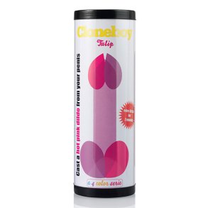 Cloneboy penis cloner dildo tulip intens pink
