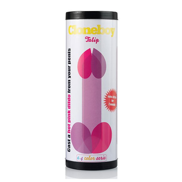 Cloneboy penis cloner dildo tulip intens pink