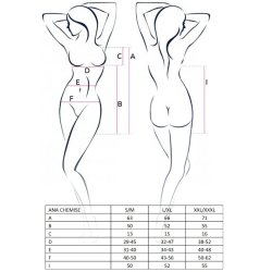 PASSION ana chemise sort talla S/M