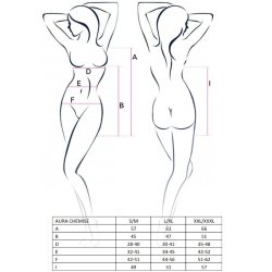 PASSION aura chemise sort str. S/M