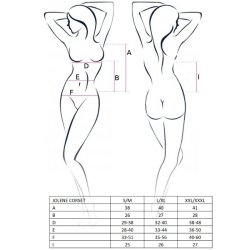 PASSION jolene korset sort S/M