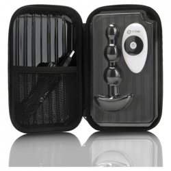 B-Vibe triplet anal perler sort