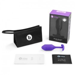 B-Vibe t�t plug 2 lilla