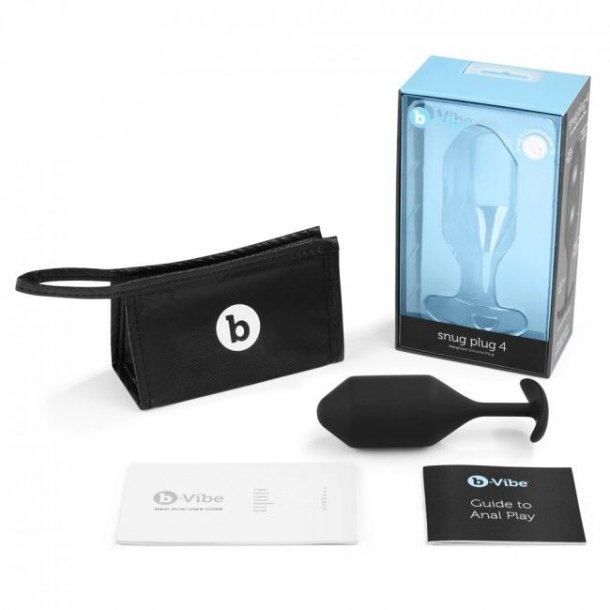 B-Vibe t�t plug 4 sort
