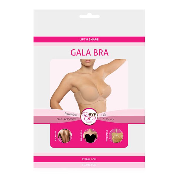 Bye Bra Gala strapless BH nude str. A