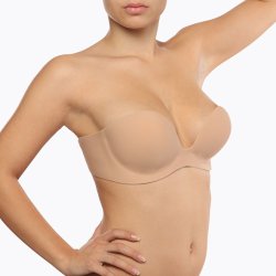 Bye Bra Gala strapless BH nude str. B