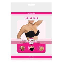 Bye Bra Gala strapless BH sort str. A