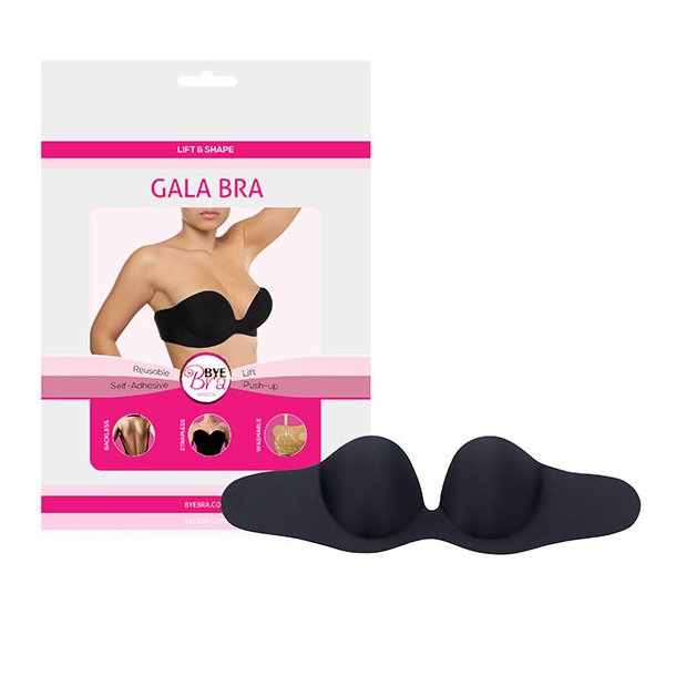 Bye Bra Gala strapless BH sort str. A