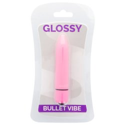 Glossy thin vibe deep rose