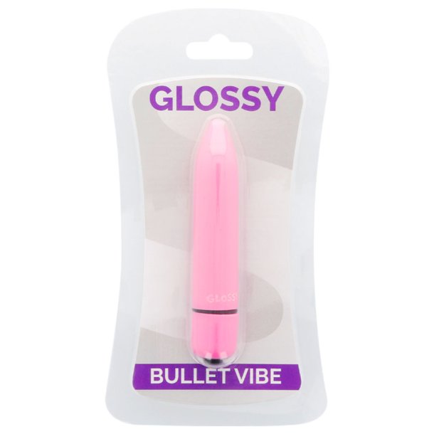 Glossy thin vibe deep rose