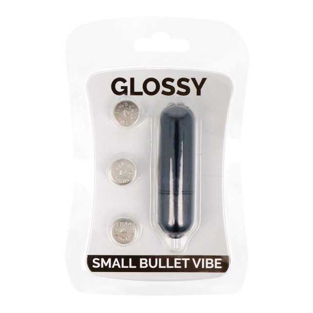 Glossy lille bullet vibe sort