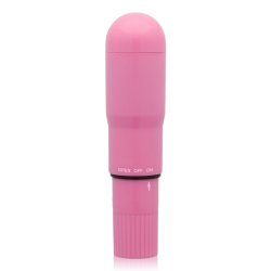 Glossy lommevibrator deep rose