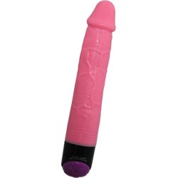Baile farverig sex realistisk vibrator lyser�d 23 cm